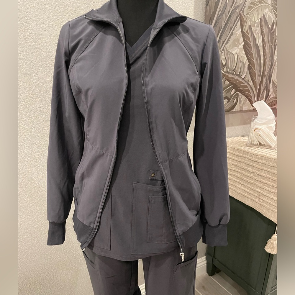 Cherokee Infinity Scrub Jacket
